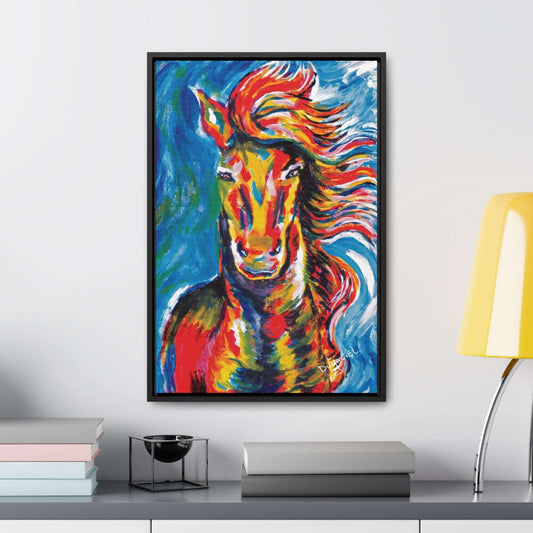 The Horse - Canvas Wraps | Vertical Frame